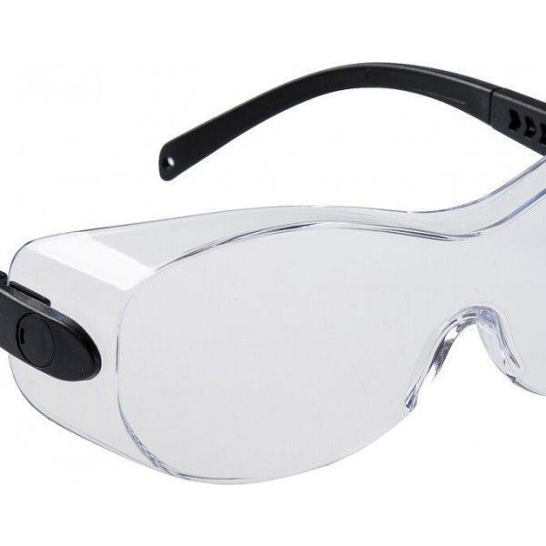 Portwest Szemüveg Felett Hordható Védőszemüveg - Víztiszta (BHP PS30CLR)