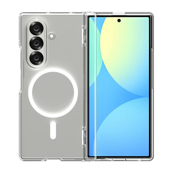 Pouzdro Spigen zadní kryt pro Galaxy Z Fold7 bezbarvé MagSafe