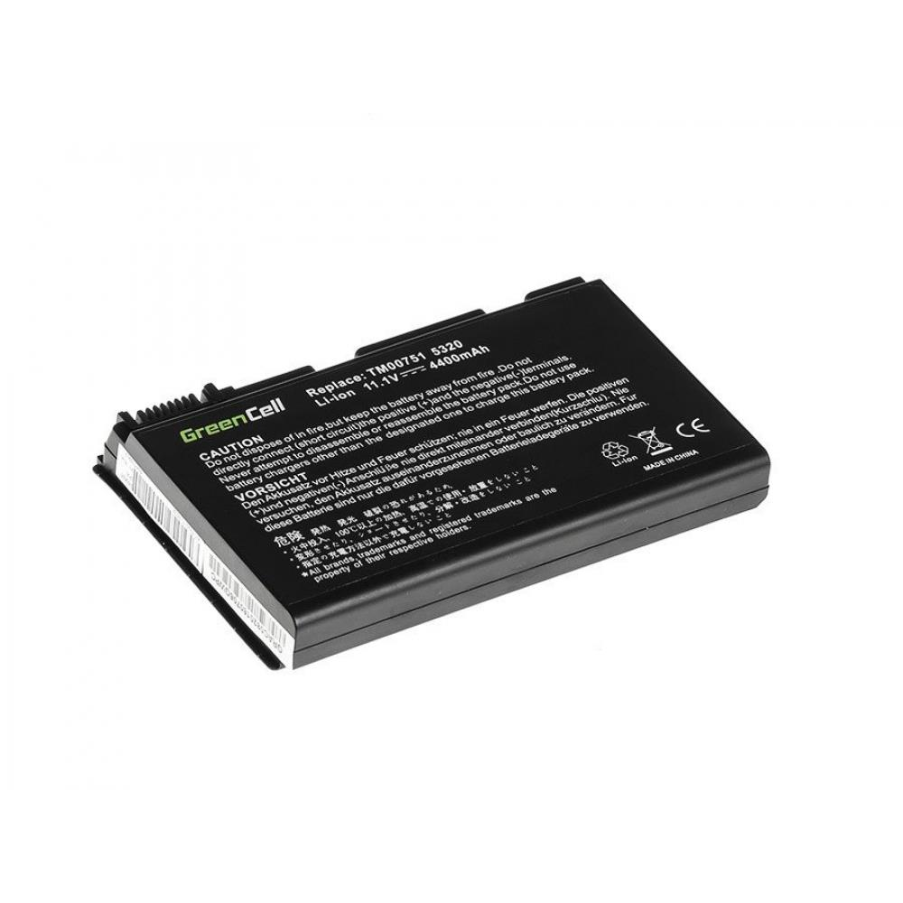 Green Cell AC08 Acer Extensa 5xxx 7xxx/TravelMate 5xxx 7xxx notebook akkumulátor 4400 mAh (AC08)