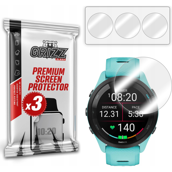Folia hydrożelowa GrizzGlass Hydrofilm do Garmin Forerunner 265 46mm