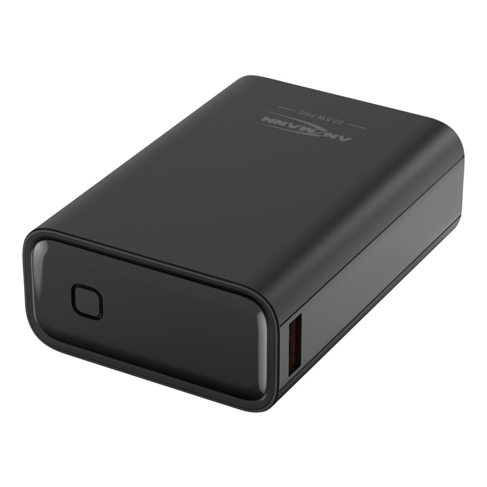 Ansmann 1700-0155 Power Bank 20000mAh - Fekete (1700-0155)