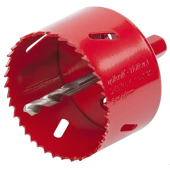WOLFCRAFT Bimetál lyukfűrész, 68 mm (4006885547407)