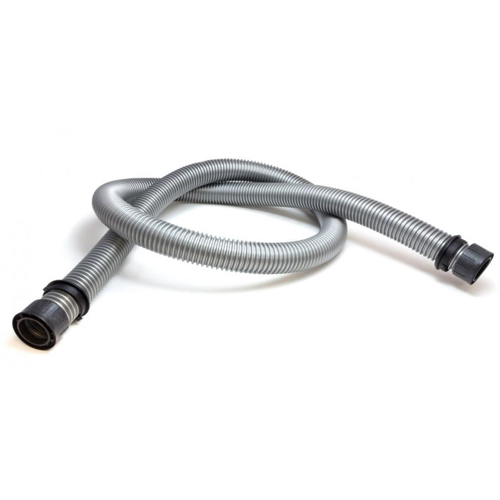 Univerzális porszívó gégecső 1.8 méter, 32mm ezüst (szerelt csatlakozás+pattintó gyűrű) (GA3596) (GA3596)