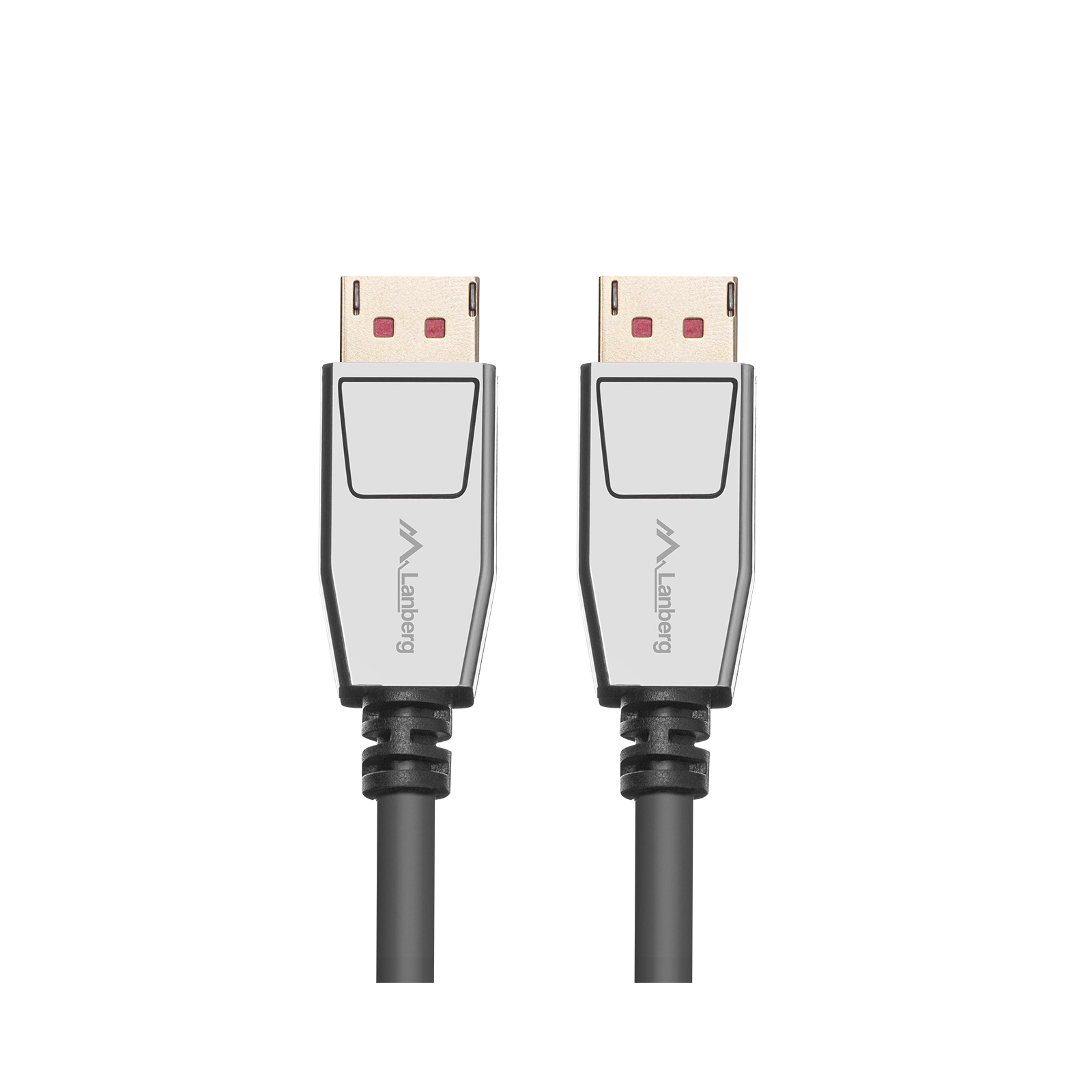 Lanberg DisplayPort v1.4 apa-apa kábel 1.8m Fekete (CA-DPDP-20CU-0018-BK)
