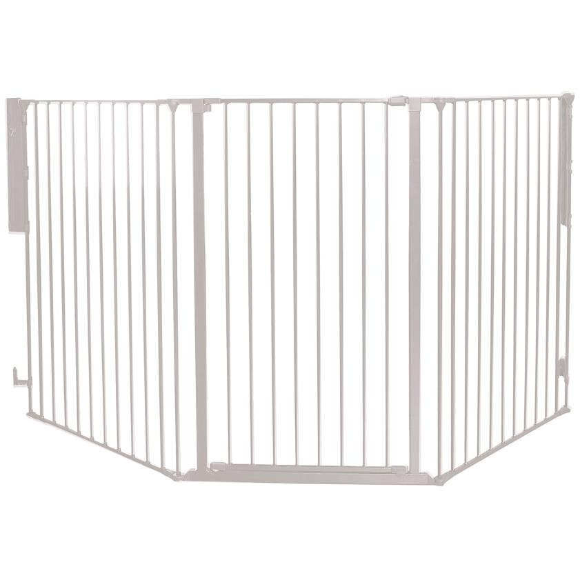 BabyDan DogSpace Rocky L extra magas 105 cm fehér (5705548047481)