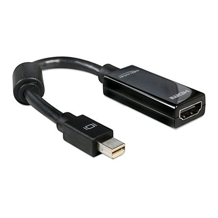 Адаптер, DeLock, mini DisplayPort - HDMI, черен