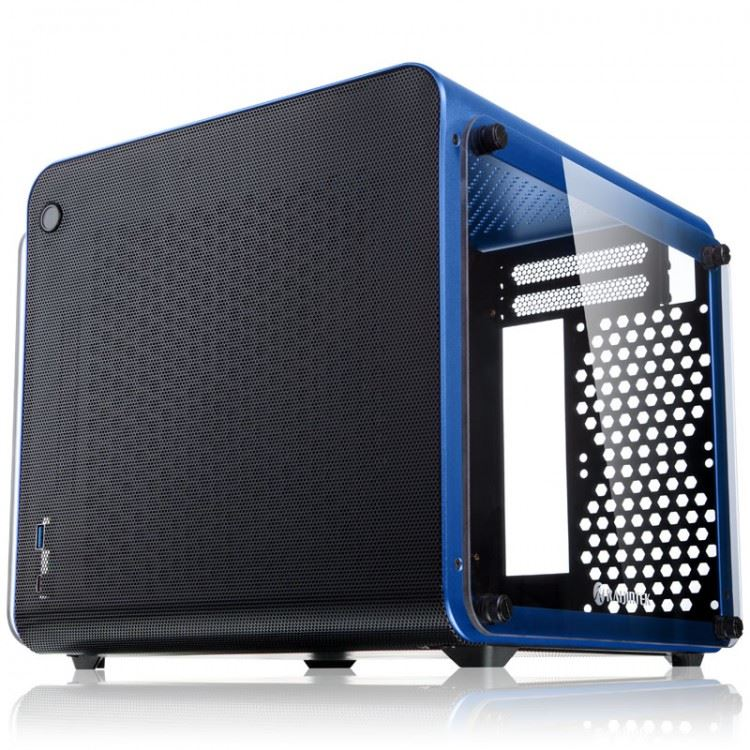 Raijintek METIS EVO TGS táp nélküli ablakos mini-ITX ház kék (0R20B00163) (0R20B00163)