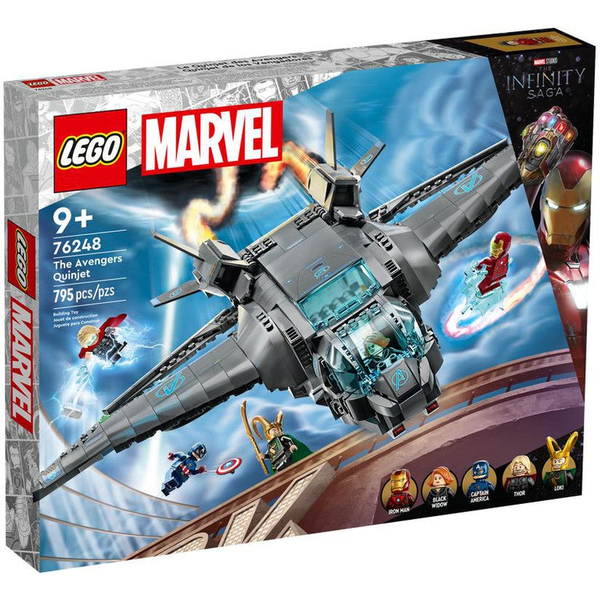 LEGO Marvel Bosszúállók - A Bosszúállók Quinjetje