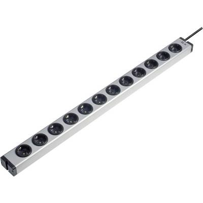 Hálózati elosztó, 12 részes, alu, Ehmann 0600x00122031 (0600x00122031)