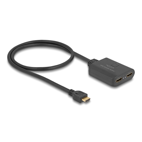 DELOCK HDMI Splitter 1 x HDMI in zu 2 x HDMI out 4K 60 Hz