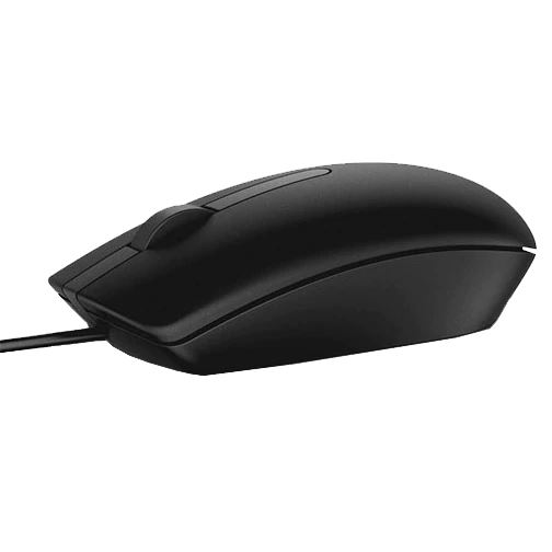 DELL MS116 мишка Офис Двуличен USB Тип-A Оптически 1000 DPI