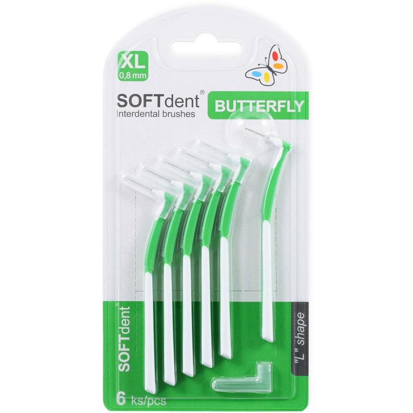 SOFTdent Butterfly 0,8 mm, 6 db (8594027315336)