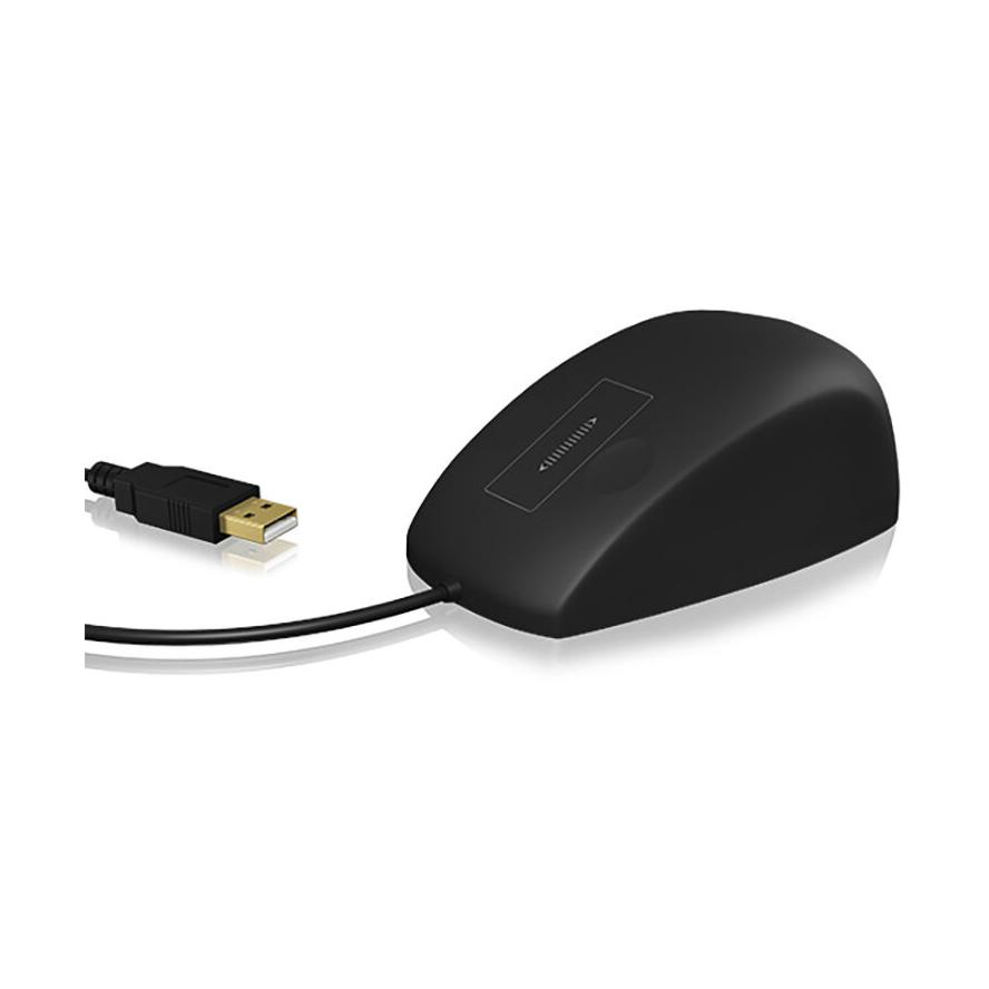 KeySonic KSM-5030M-B kétkezes USB egér fekete (60865)