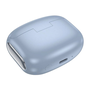 Hoco EQ21 bluetooth fülhallgató SZTEREO (v5.4, TWS, mikrofon, aktív zajszűrő, érintőkijelző + töltőtok) VILÁGOSKÉK (EQ21_BL)