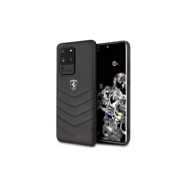 Ferrari Hardcase Samsung Galaxy S20 Ultra Tok - Fekete