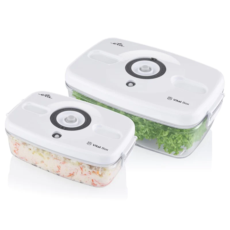 ETA 0762 Vital Box 1 / 2L Vákuumos ételtároló készlet (2 db / csomag) (076290040)