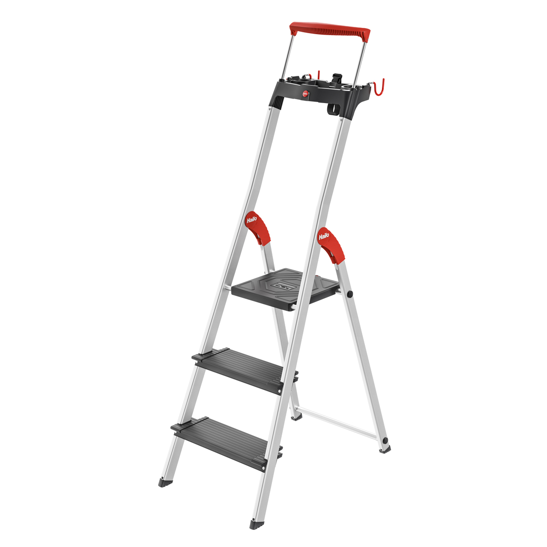 Hailo L100 TopLine 3 lépcsőfokos alumínium állólétra (038050307)