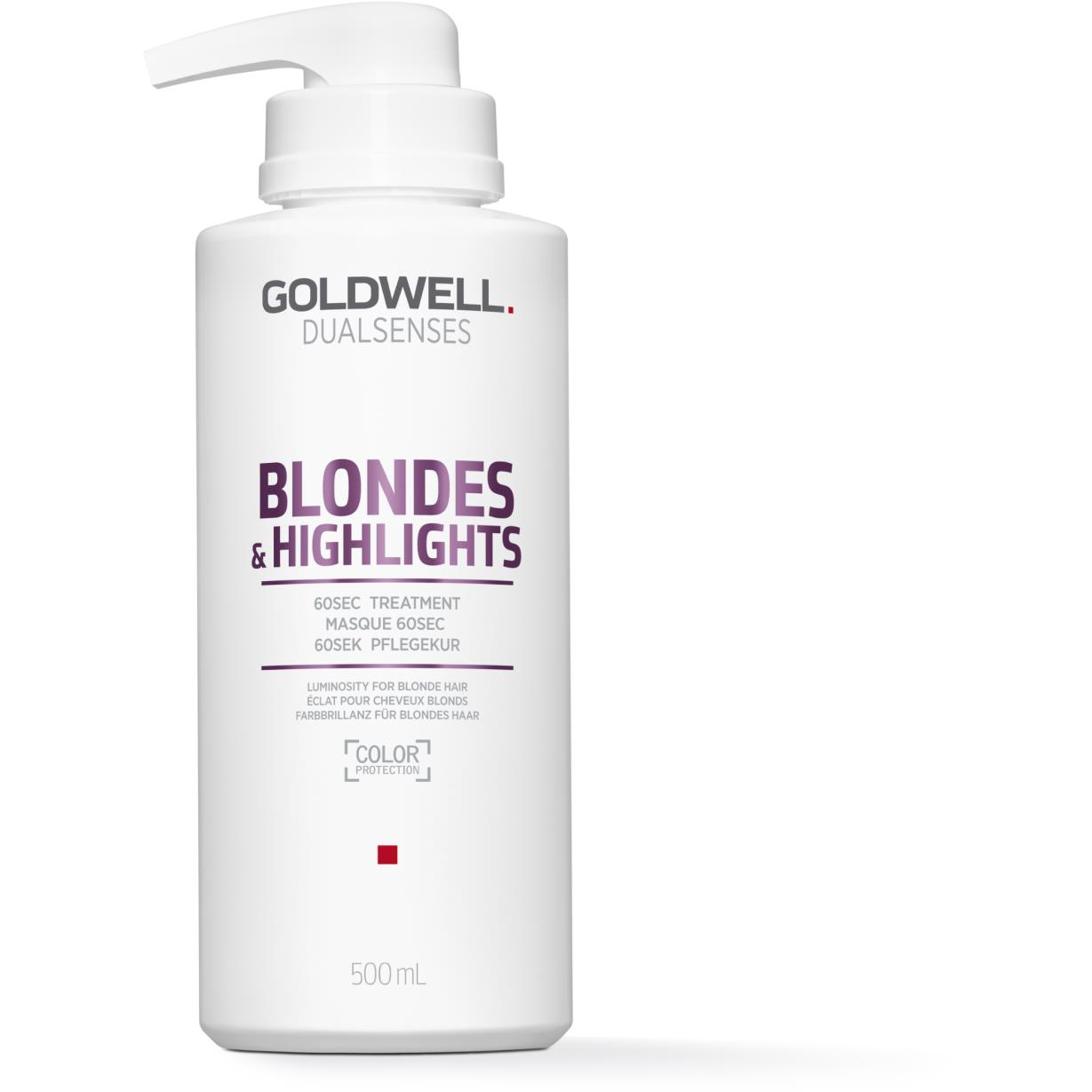 GOLDWELL Dualsenses Blondes & Highlights 60Sec Treatment 500 ml (4021609061236)