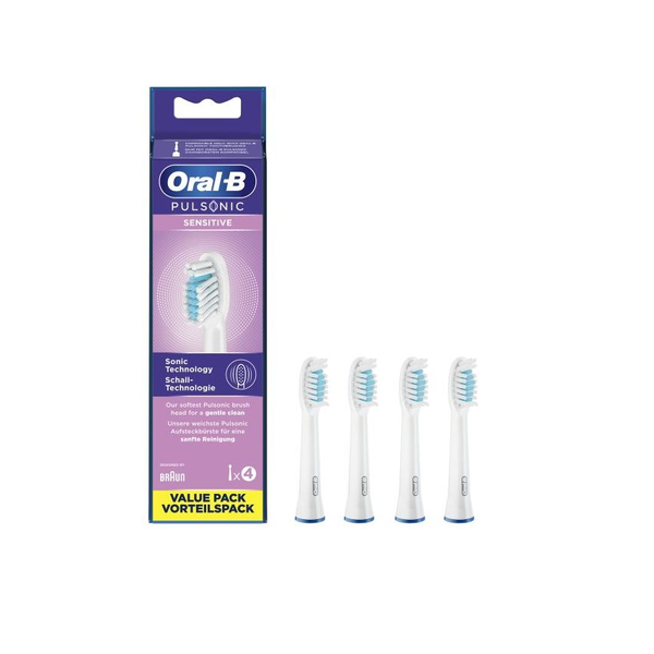 Oral-B Pulsonic Sensitive 4 kusov Biela