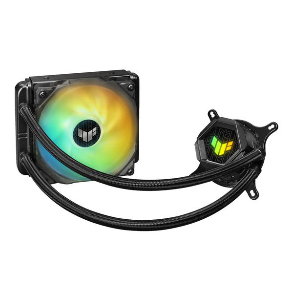 ASUS TUF GAMING LC 120 ARGB Procesor Vodné chladenie typu všetko v jednom 12 cm Čierna 1 kusov