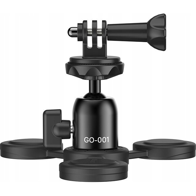 ULANZI C016GBB1 GO-001 mágneses állvány gömbfejjel akció kamera adapterrel (SB8754)