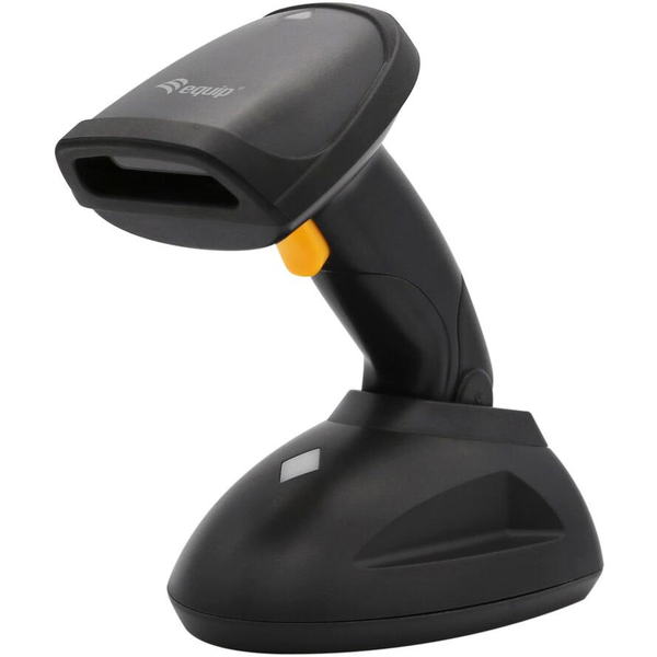 Equip 351025 vonalkód leolvasó Kézi vonalkód olvasó 1D LED Fekete
