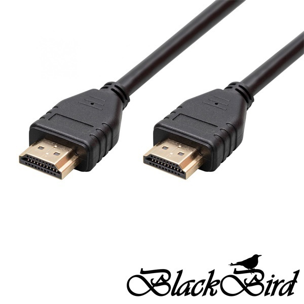 BLACKBIRD Kábel HDMI male/male összekötő 4K, 10m Fekete (BH1521)