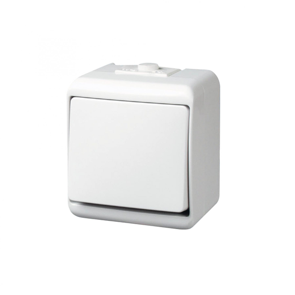 Somogyi 22181 Aquastar 2 Pólusú kapcsoló - Fehér