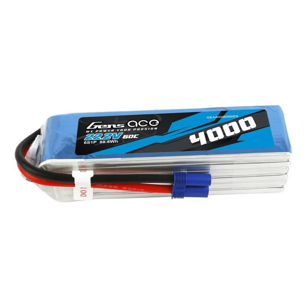 Gens Ace 4000mAh 22.2V 60C 6S1P akkumulátor (GEA40006S60E5)
