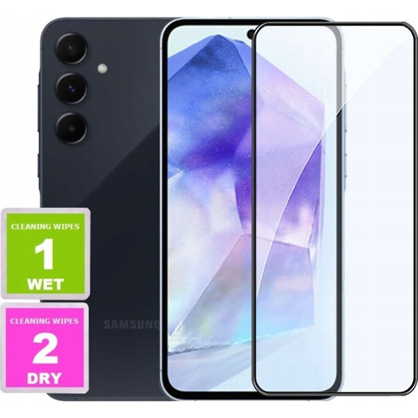 OG Premium Glass Üvegfólia Fekete Szegéllyel - Samsung Galaxy A55 5G