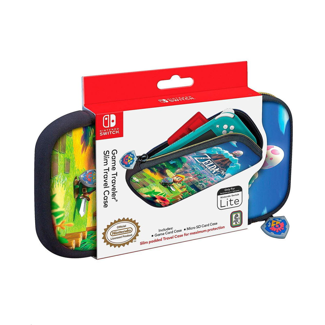 Nintendo Switch Lite Legend of Zelda: Link's Awakening puha utazótok (NLS115LA)