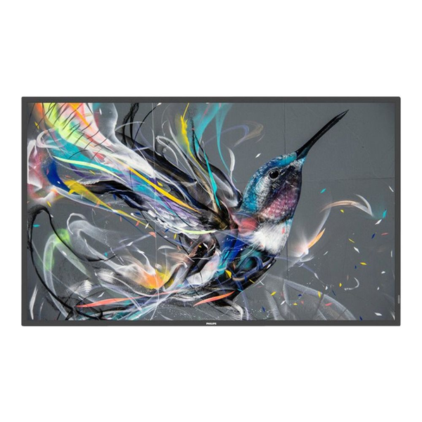 Philips Signage Solutions Q-Line Plochá digitální tabule 139,7 cm (55") IPS 400 cd/m² 4K Ultra HD Černá