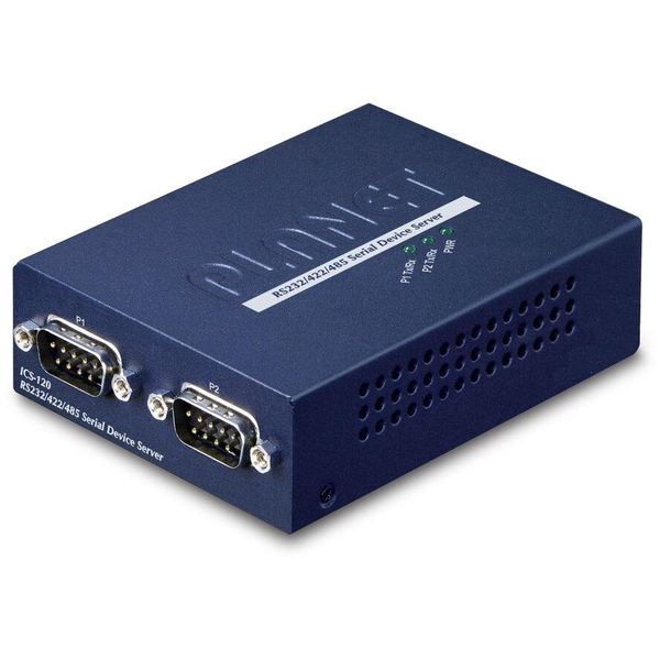 PLANET 2-Port RS232/422/485 zu 1-Port FE Ethernet Konverter