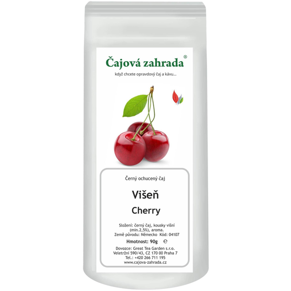 Tea Garden Cherry - black flavored tea, 90g