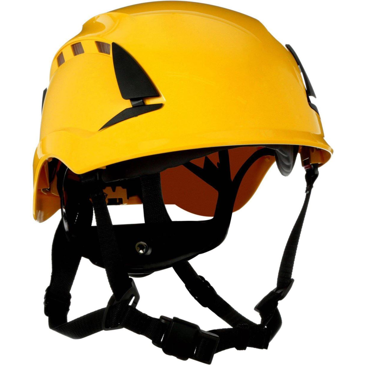 3M SecureFit X5002VE-CE védősisak UV érzékelővel, szellőzőrésekkel, sárga (X5002VE-CE)