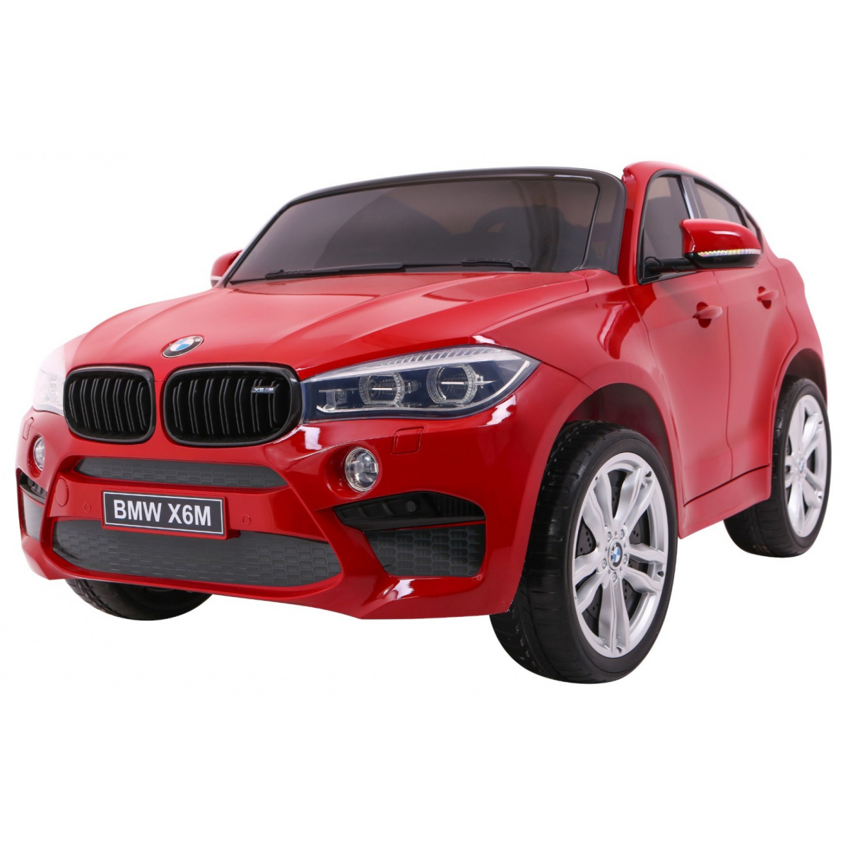 Ramiz BMW X6M XXL lakkozott Elektromos autó - Piros (PA.JJ2168.EXL.CR)