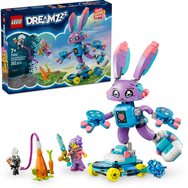 LEGO® DREAMZzz™ Izzie és Bunchurro, a gaming nyuszi 71490