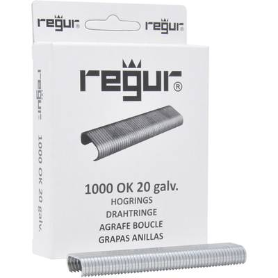 Regur OK 20 horganyzott gömbcsíptető 1000 db Regur 60714 Méret (H x Sz x Ma) 10 x 90 x 23 mm (60714)