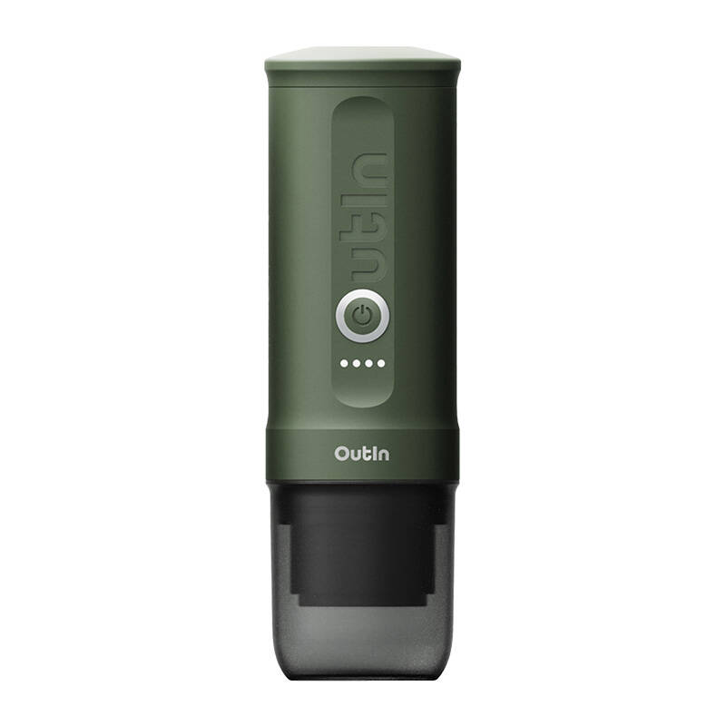 Outin Nano akkumulátoros hordozható kávéfőző - Forest Green (Zöld) (ONANO-FGR)