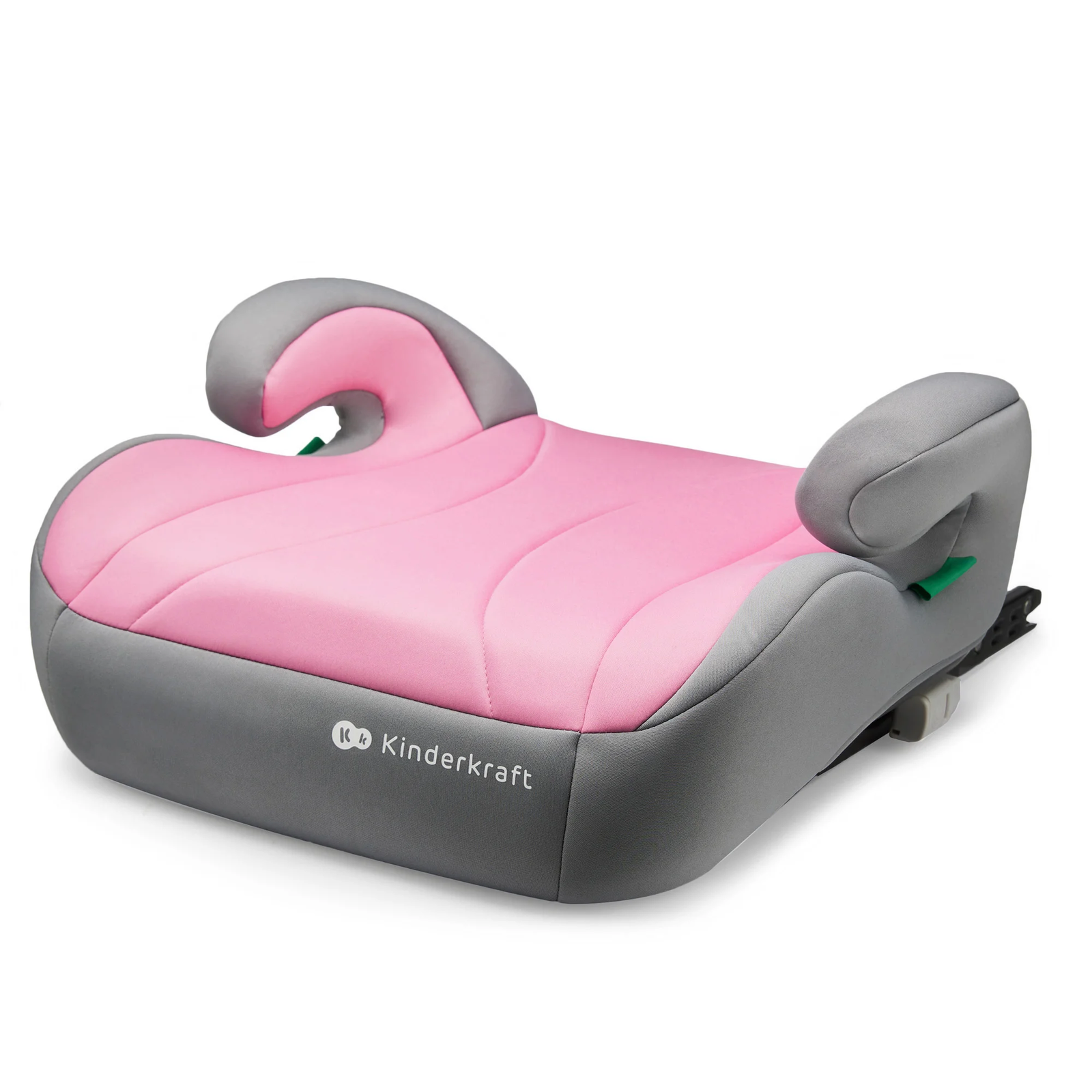 Kinderkraft i-Boost i-Size ülésmagasító 15-36kg - Rózsaszín/Szürke (KCIBOO00PNK0000)