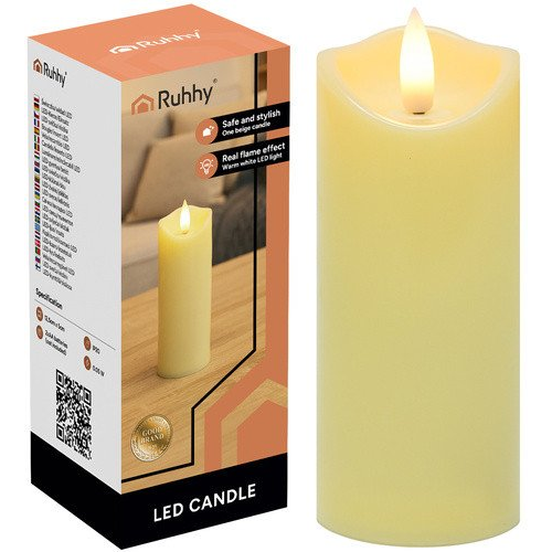 LED svíčka - náplň do lampy Ruhhy s efektem plamene, na baterie, do