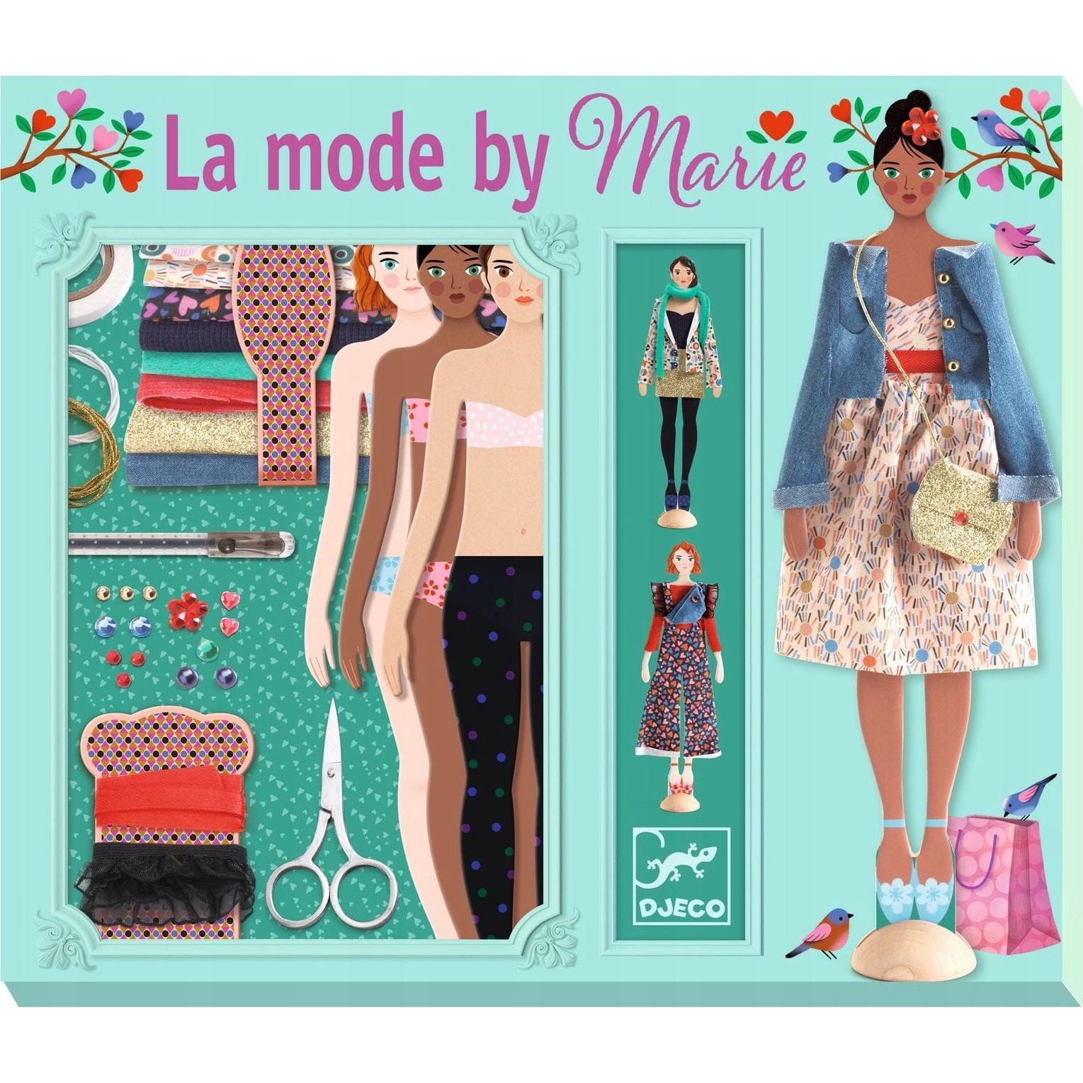 Djeco Fashion By Marie - Divattervező Műhely, Mara Kollekciója (DJ09335)