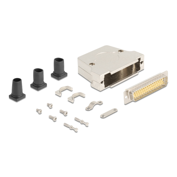 DELOCK Steckergehäuse Sub-D 50Pin aus Metall Stecker