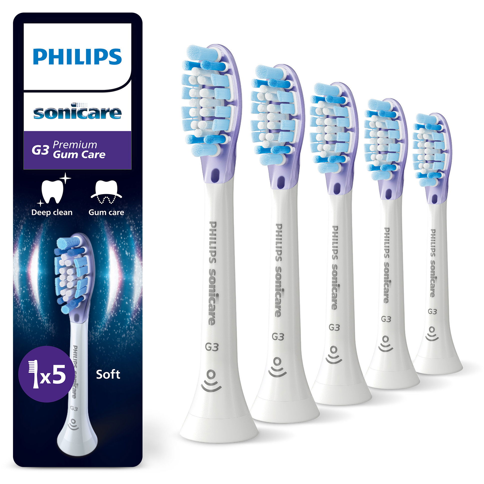Philips Sonicare Premium Gum Care HX9055/87, 5 db (HX9055/87)