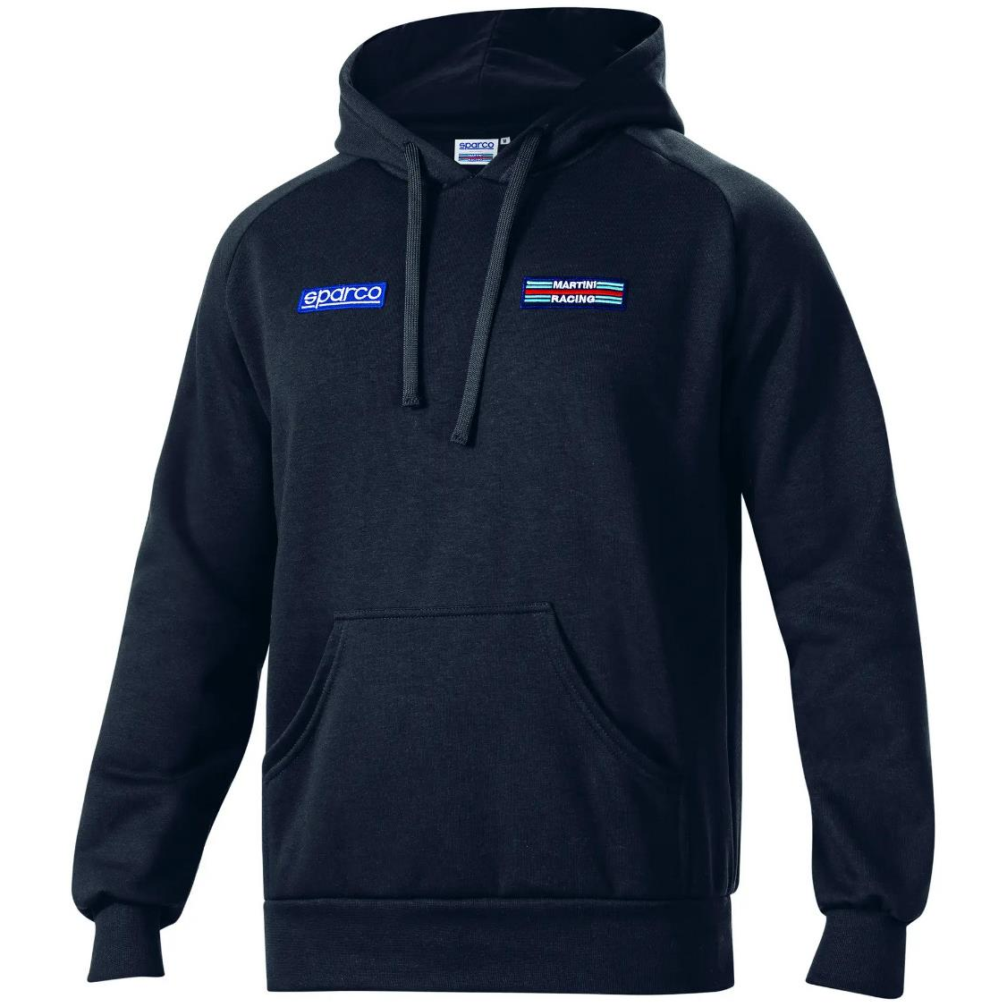 Sparco BIG STRIPES Martini Racing, fekete, XL méret (1340MRNR4XL)