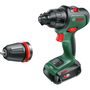 Bosch 06039B510E AdvancedImpact 18 Akkumulátoros ütvefúró-csavarozó + 2x 1.5Ah Akku + Töltő + Koffer