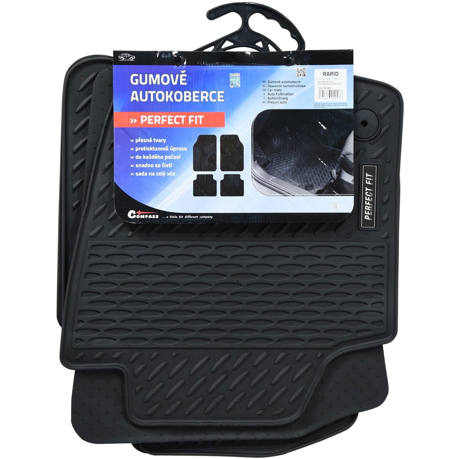 Compass PERFECT FIT 4db-os szett RAPID rögzítéssel (8591686042436)