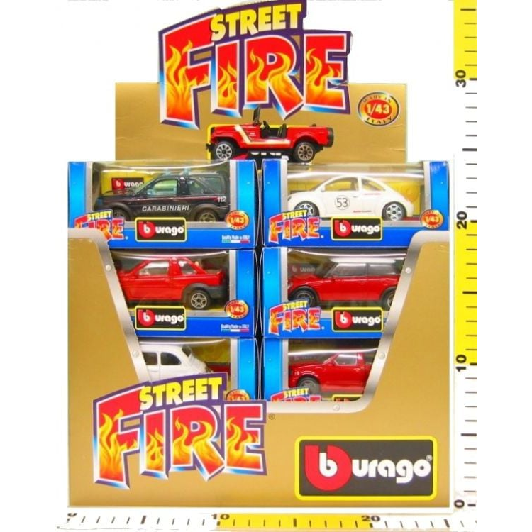 Bburago: utcai autók 1:43 - Szortiment (15630010N)