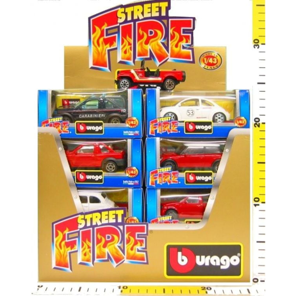 Bburago: utcai autók 1:43 - Szortiment