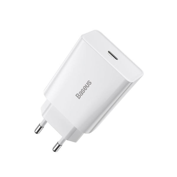 BASEUS RYCHLONABÍJEČKA USB-C 20W UNIVERZÁLNÍ PRO IPHONE 12 13 14 15 PRO MAX